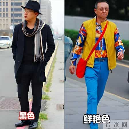 听我一句劝：男人过40尽量别穿“黑色、鲜艳色”，换成这些才减龄