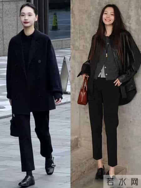 阔腿裤下岗了！今年冬天的“显瘦小黑裤”，时髦高级，回头率还高
