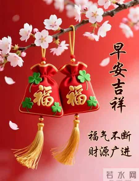 1月27早安祝福图片。祝愿大家吉祥如意幸福安康
