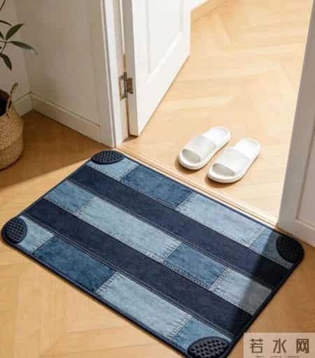 旧衣物改造地垫，真被我创意惊到了！