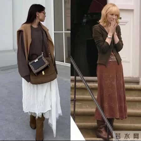 最近火了一双鞋，叫"美拉德靴"！时髦显高，配裤子、裙子都好看！