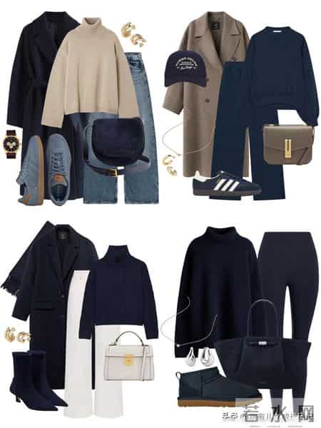 秋冬很火的大衣穿搭心情：解锁冬日叠穿灵感，通勤休闲优雅高级感