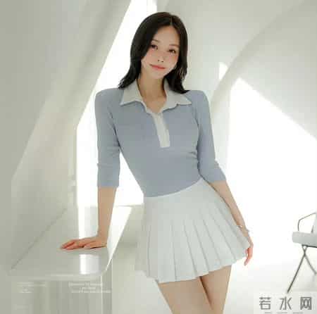 浅蓝清甜轻熟套装