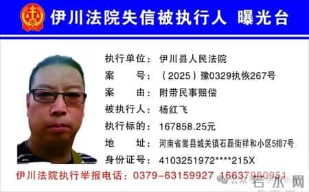 曝光！最新20名失信被执行人名单公布