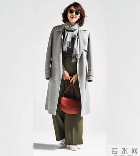 难怪都在穿“大衣+阔腿裤”，简约日常，一种搭配能穿出N种时髦