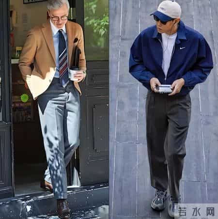 听我一句劝：男人过40尽量别穿“黑色、鲜艳色”，换成这些才减龄