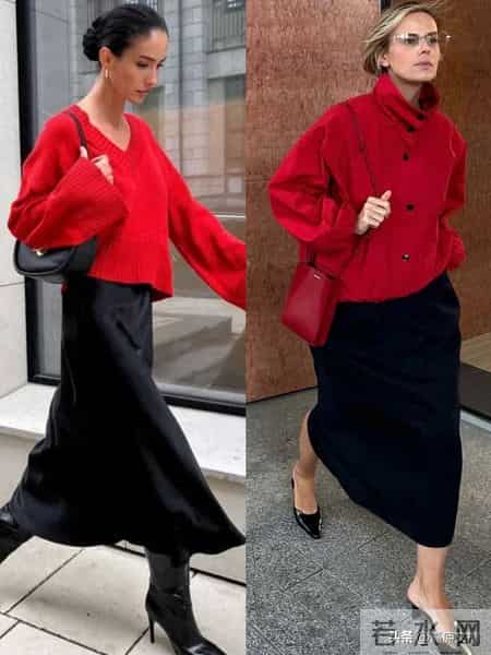 2026马年红黑杀疯了!这才是新年街头的王炸配色