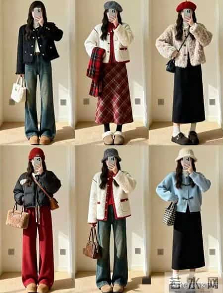 24套冬日氛围感穿搭｜小个子闭眼入，保暖又显高
