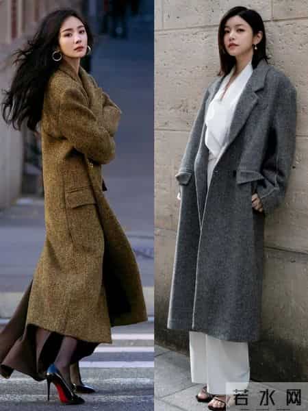 跟着高圆圆、朱珠穿大衣，松弛又减龄！