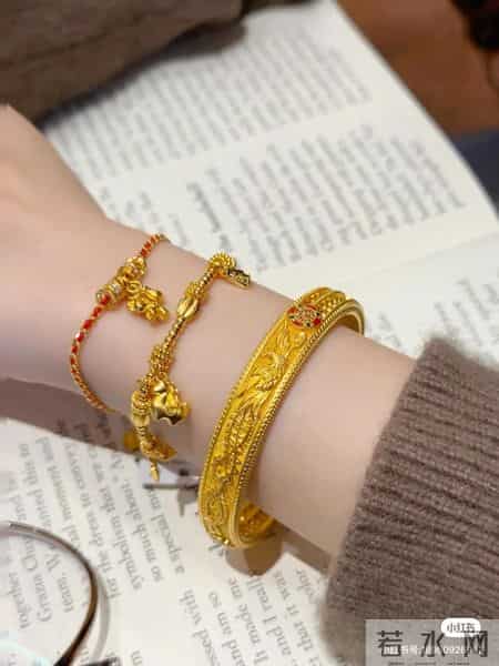 黄金饰品也太好看了吧