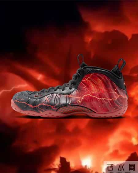 Nike 携手《怪奇物语》打造联名版 Air Foamposite One「Upside Down」