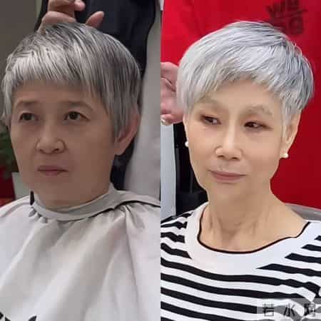 “短发”有多暴露老态？看这3组扎发对比就知道：一下子年轻10岁