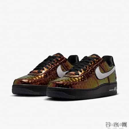 耐克悄悄发布了一款形似LV联名的Air Force 1新作……