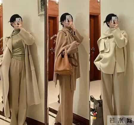 大衣+阔腿裤,大衣+裙子,教你用这两个公式承包“初冬”时尚