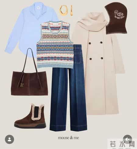 寒冬也能穿出轻盈感，10套搭配示范，让你穿出活力减龄气质