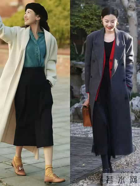 过年穿大衣,别只搭“小黑裤”!看看杭州女生的街拍,这样穿多美