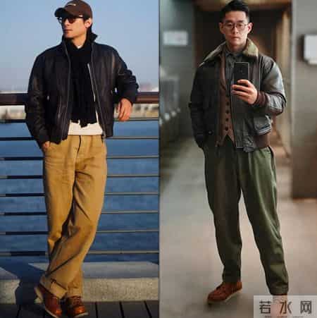 上海大叔才是真时尚标杆!皮夹克配靴子,帅得路人忍不住多看两眼