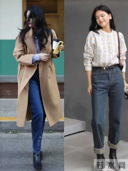 “牛仔裤+这3双鞋”才是今冬最洋气穿搭，时髦好看，还很显高