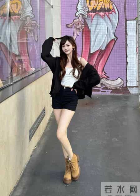 美式复古风大姐姐 好爱这种姐系穿搭！