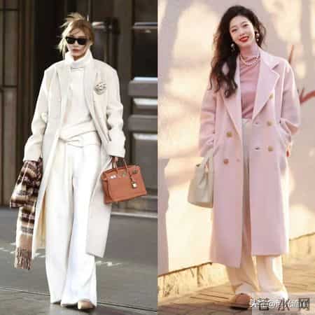 “白色阔腿裤”要这么穿才好看！学会这2个搭配技巧，时髦又好看