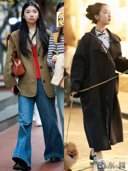 被成都太古里“大衣叠穿”惊艳了！既保暖又高级，适合普通人借鉴