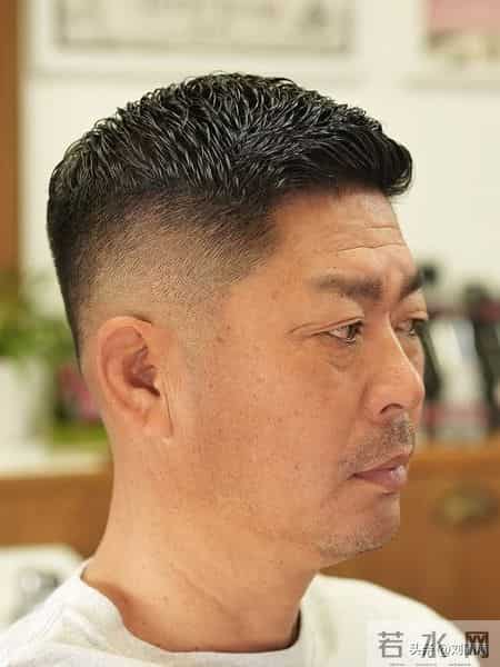 美式复古渐变短发：硬朗线条里的复古与个性狂欢