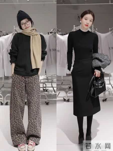 将“气质感”穿在身上：黑、红色节日氛围，秋冬知性西装穿搭指南