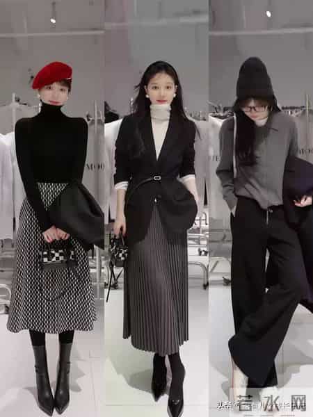 将“气质感”穿在身上：黑、红色节日氛围，秋冬知性西装穿搭指南