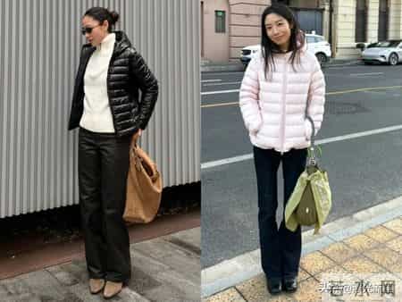 看了上海街拍才发现：满大街都是“排骨羽绒服”，既保暖又时髦