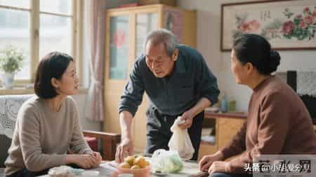 公公住我家，承担了全部家务和生活开销，我父亲来了后公公回老家