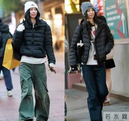 羽绒服下面尽量少穿运动鞋，学成都太古里这样穿温暖又高级