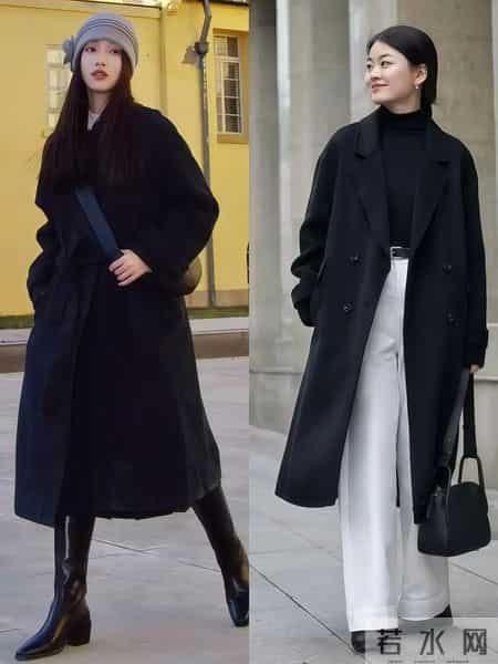 黑色+白色,时髦又好看,经典永不过时!