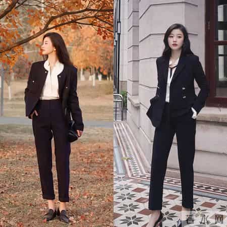 黑色+白色，时髦又好看，经典永不过时！