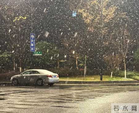 1.31!凌晨!杭州大雪纷飞