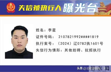 失信曝光 - 速来围观！锦州法院失信被执行人名单公布（第28期）