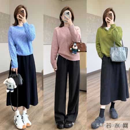 简单又好看，这些基础款穿搭，素颜也能照着穿