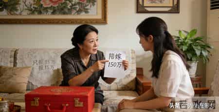 我妈陪嫁150万只让报15万,第二天婆婆要钱,我一句话她跳脚