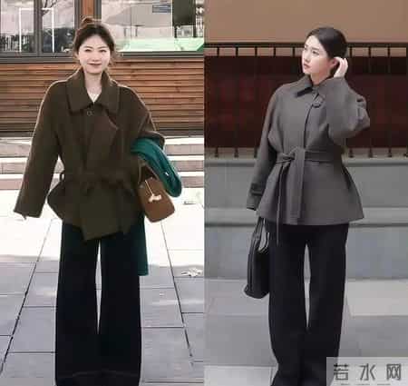 今年请一定要这样穿：短大衣+阔腿裤，回头率高还洋气，值得尝试
