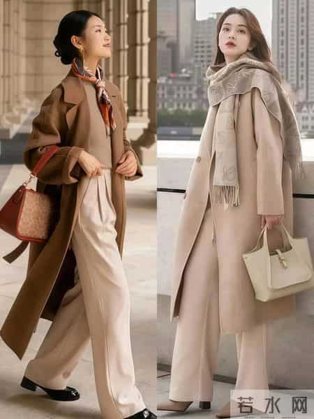 过年穿大衣,别只搭“小黑裤”!看看杭州女生的街拍,这样穿多美