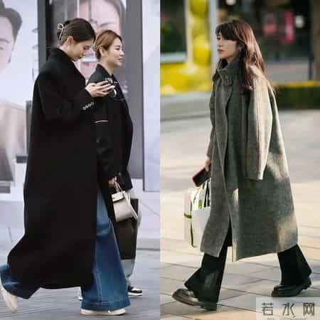 被“北京女生”街拍美到了：穿衣不花，头发微卷，洋气好看又减龄