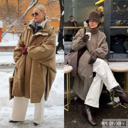 零下10度穿不臃肿！ins博主都在学的雪地穿搭法