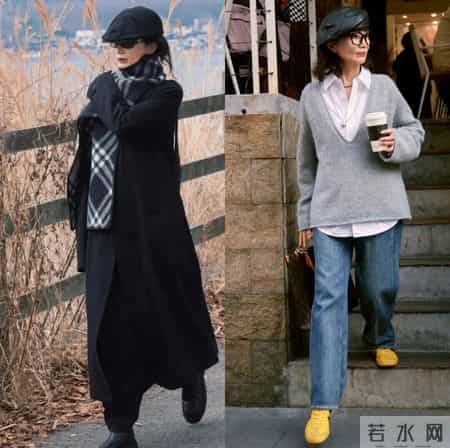 被三木妈妈冬日穿搭惊艳到！不穿老年装，不装嫩，60+岁尽显年轻感