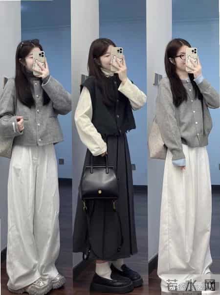 12套「日常不费力穿搭」｜学生党-通勤族直接抄，一周不重样