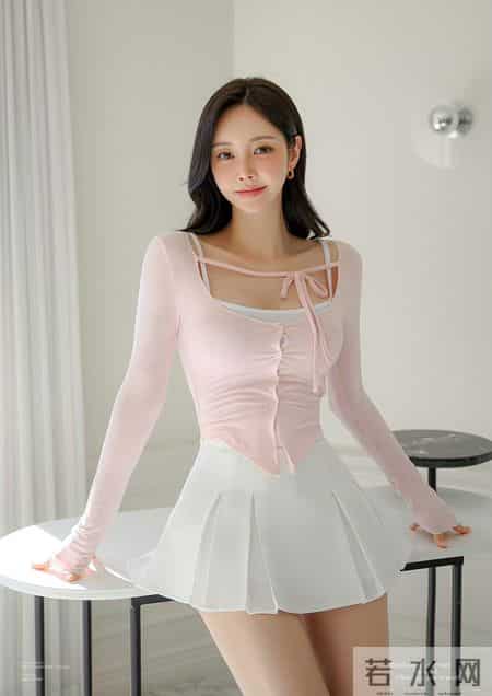 粉白甜嗲轻熟套装｜是柔光里的樱花甜妹美人