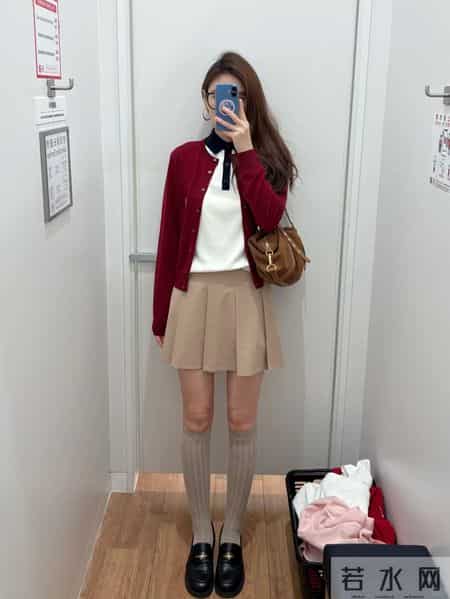 优衣库春款上身好好看呀！