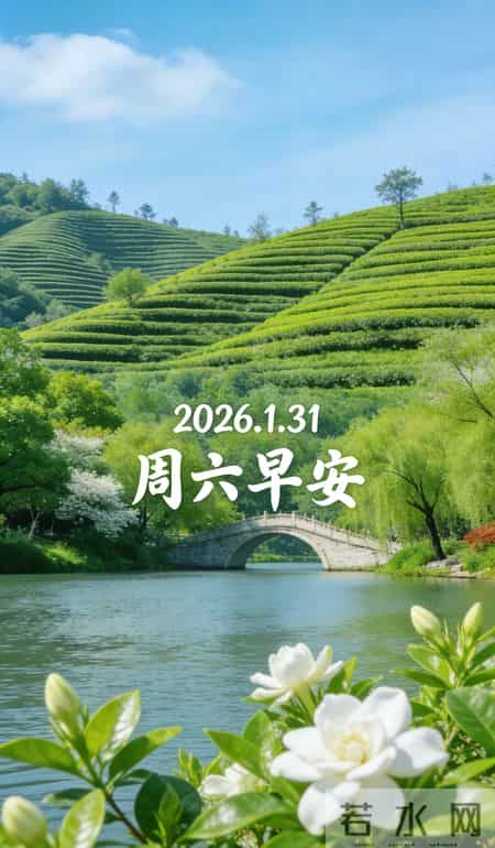 2026.1.31 1 月再见！周六早安愉快！最新周六早上好祝福图片