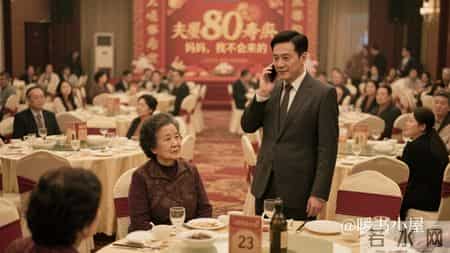 岳母80寿宴23桌拒我参加,没人结账妻子来电,我一句话全场沉默!