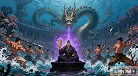 元始天尊携盘古幡降临东海龙宫,正欲问罪灭族,老龙王颤巍巍从龙椅下捧出一枚令牌:圣人息怒,您先看看此物可还认得?