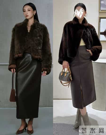 50+裙子最出彩的穿法是：上下反差