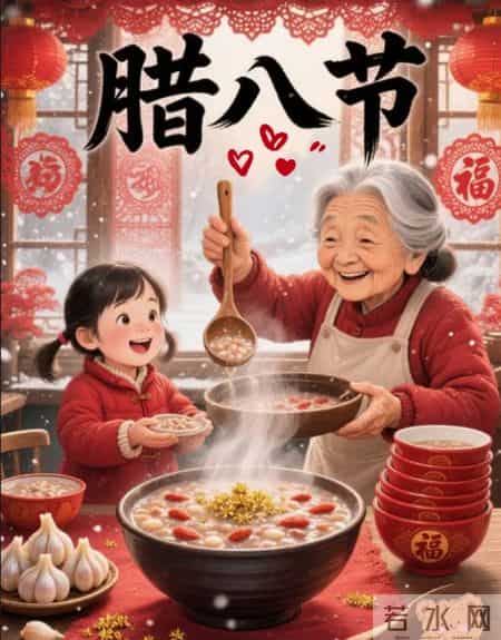 腊八节早安 腊八已至年已近 腊八节温馨问候图片 周一早安的腊八节